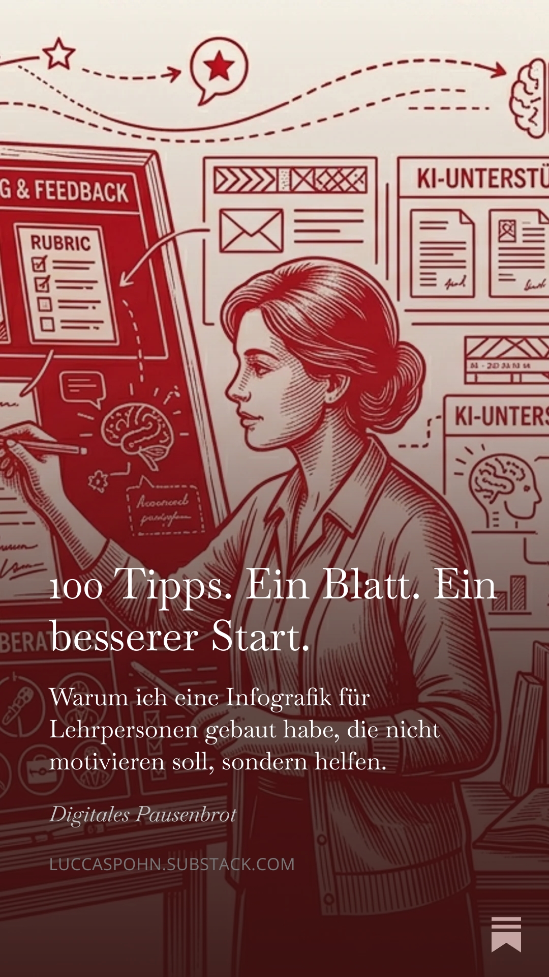 100 Tipps. Ein Blatt. Ein besserer Start.