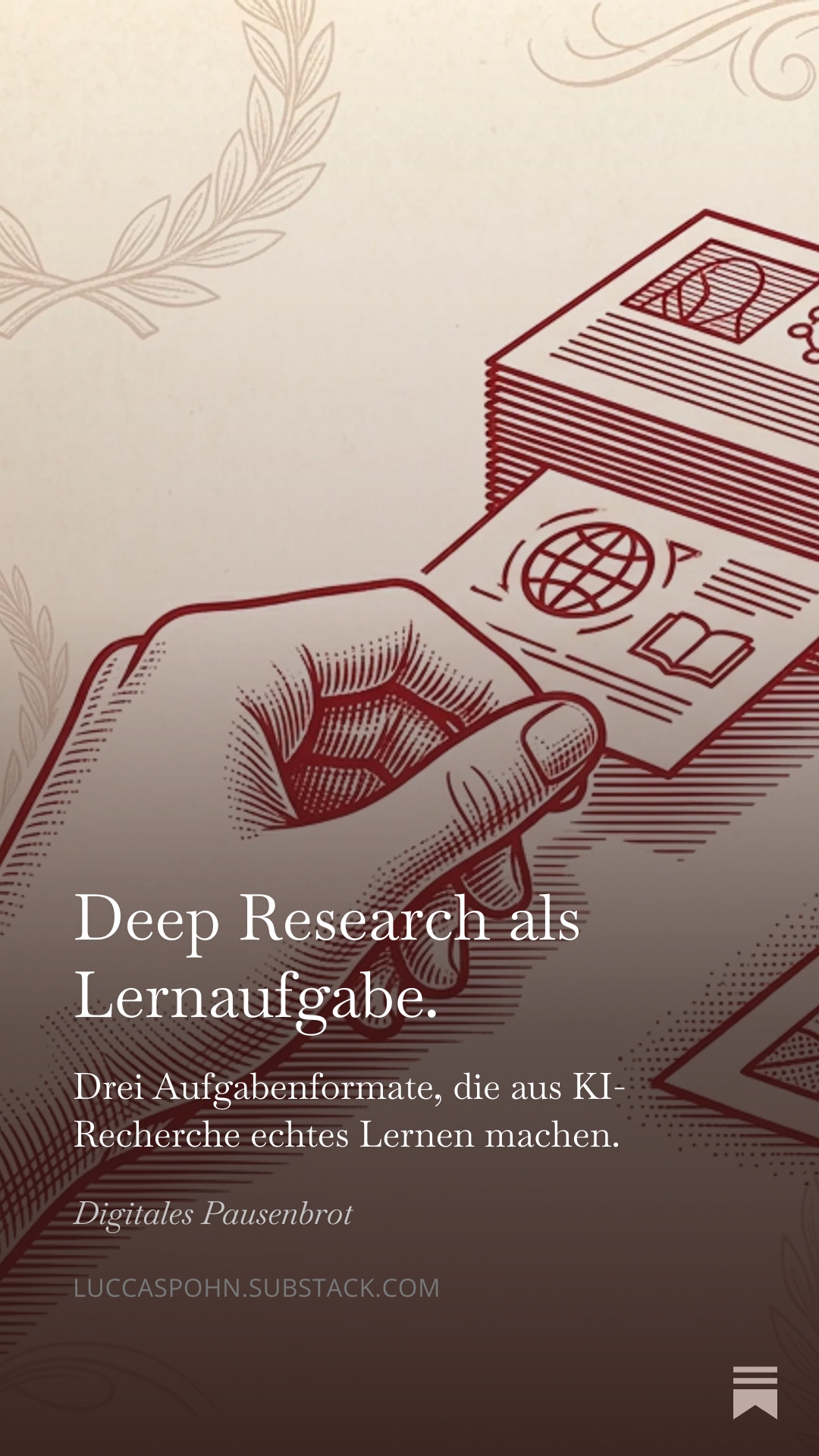 Deep Research als Lernaufgabe