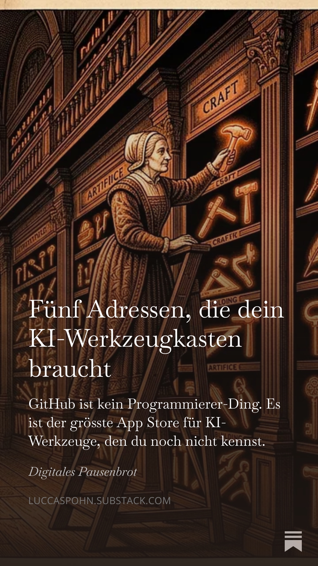 5 Adressen, die dein KI-Werkzeugkasten braucht