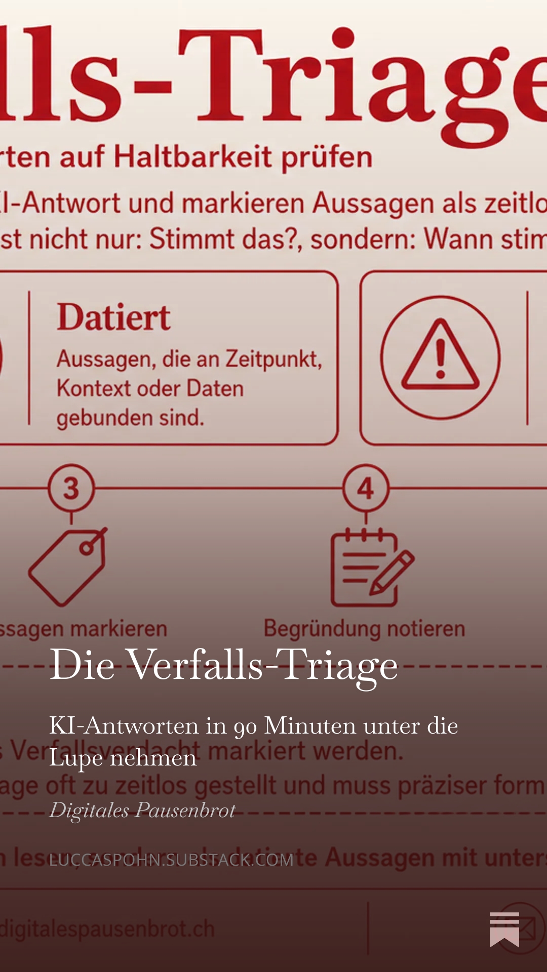 Die Verfalls-Triage